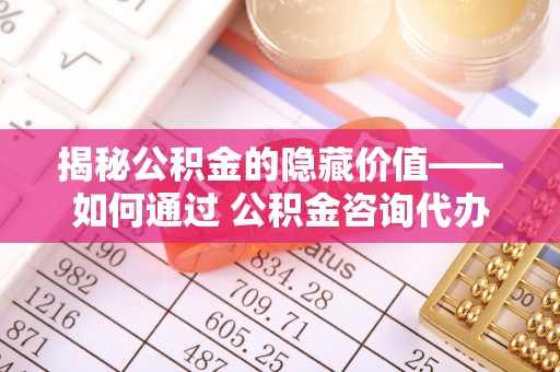 东明揭秘公积金的隐藏价值——如何通过 公积金咨询代办提取 优化财富管理