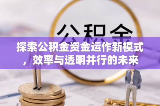 东明探索公积金资金运作新模式，效率与透明并行的未来