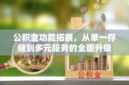 东明公积金功能拓展，从单一存储到多元服务的全面升级