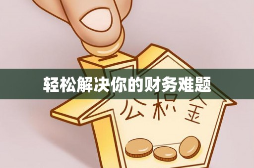 东明轻松解决你的财务难题