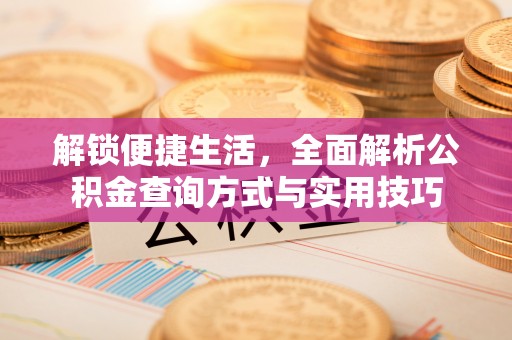 东明解锁便捷生活，全面解析公积金查询方式与实用技巧