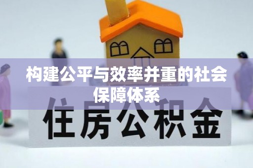 东明构建公平与效率并重的社会保障体系