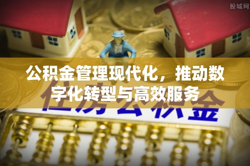 东明公积金管理现代化，推动数字化转型与高效服务