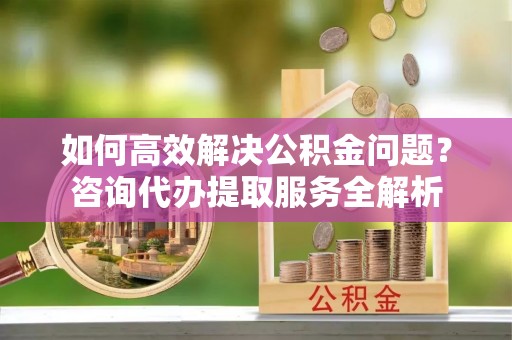 东明如何高效解决公积金问题？咨询代办提取服务全解析