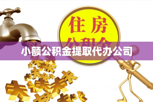 东明小额公积金提取代办公司